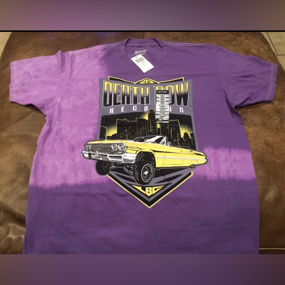 Death Row Records Hot Topic T-Shirt Size Large Men’s New With Tags